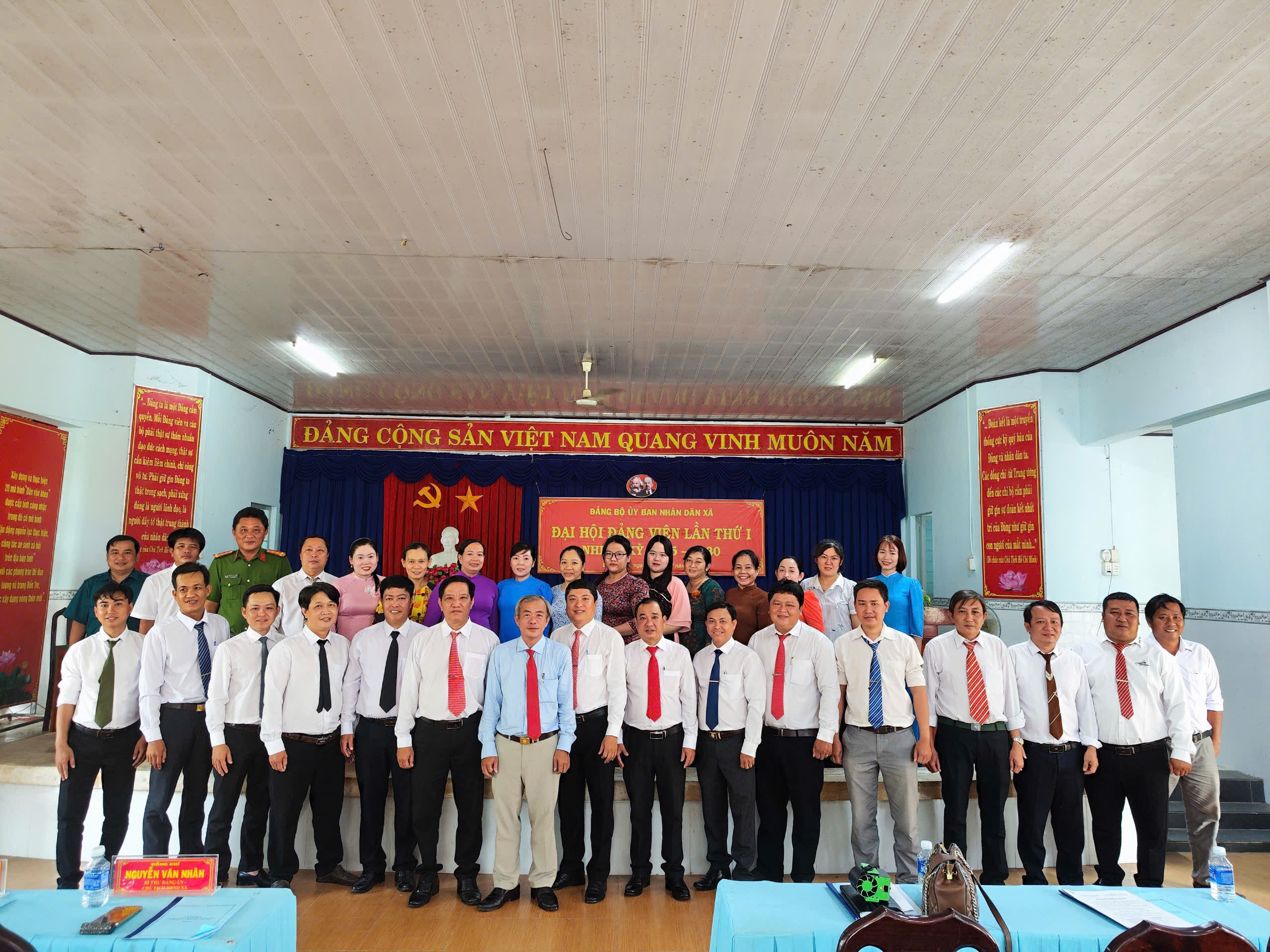 Đại hội đảng viên Đảng bộ Ủy ban nhân xã Lương Phú lần thứ I, nhiệm kỳ 2025–2030